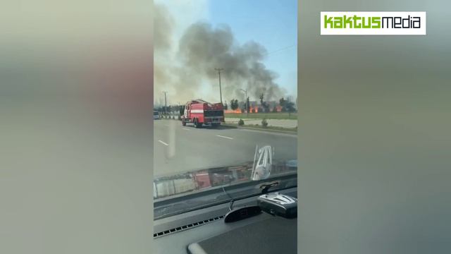 В Бишкеке горит парк "Ынтымак" смотреть онлайн