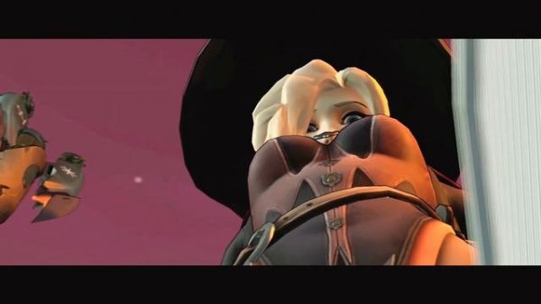 Overwatch Halloween Mercy Witch Giantess Growth (SFM)