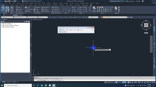 CIVIL 3D - Tạo cogo point theo tọa độ cho trước (Giải đáp vướng mắc cho học viên)_06 смотреть онлайн