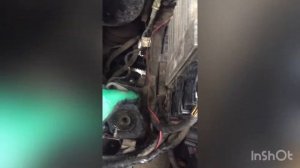 Как поменять опору двигателя на Рено.самый простой вариант