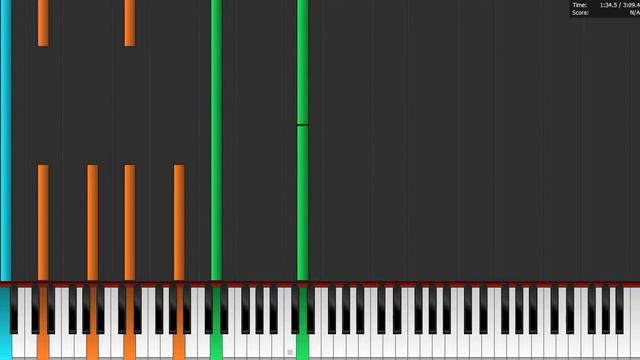 Piano From Above: Undertale - Megalovania | 82.000+ Notes | Black MIDI смотреть онлайн