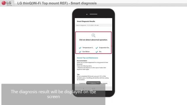 LG ThinQ WiFi: Refrigerator Smart Diagnosis смотреть онлайн