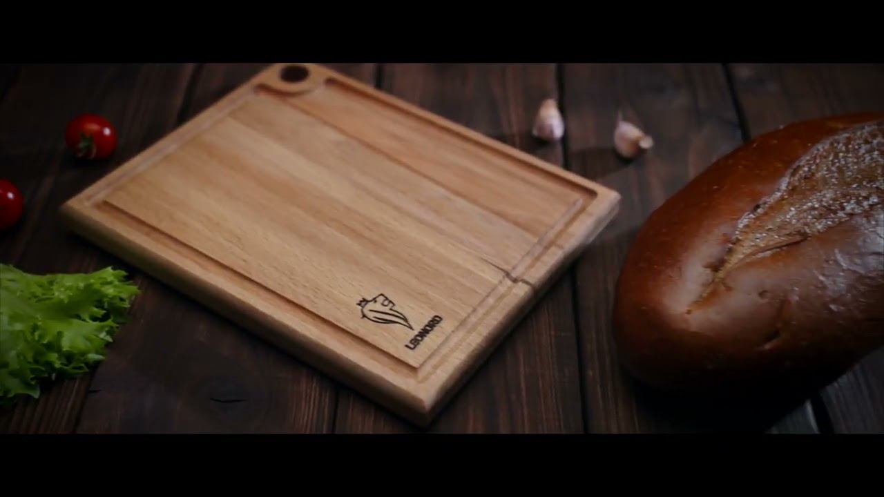 Доска разделочная 24*19*2 см (массив бука) смотреть онлайн