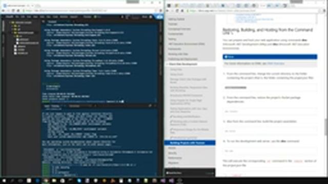 ASP.NET 5 CoreCLR WebSocket Example on Linux (Cloud9 IDE) смотреть онлайн