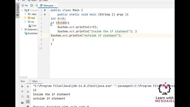 Java|| if statement- شرح IF في لغة الجافا смотреть онлайн