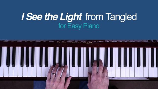 "I See The Light" from Disney's Tangled | Easy Piano Cover смотреть онлайн