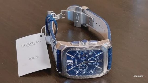 Обзор. Часы SOKOLOV. Мужские серебряные часы. Модель Gran Turismo. Артикул: 144.30.00.000.03.03.3.
