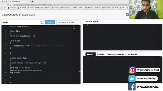 Complete Java- Freshman to Professional Developer: Part 15 - FINAL Keyword смотреть онлайн