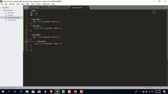 Part 09: if else if else in PHP | Abdus Sattar Bhuiyan смотреть онлайн