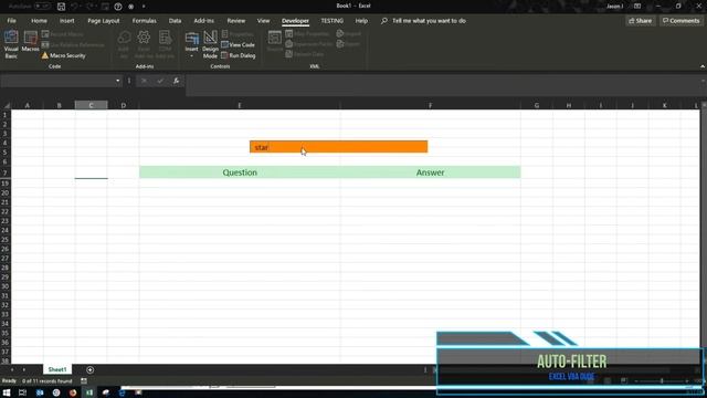 Excel VBA Session 4.0 - Autofilter смотреть онлайн