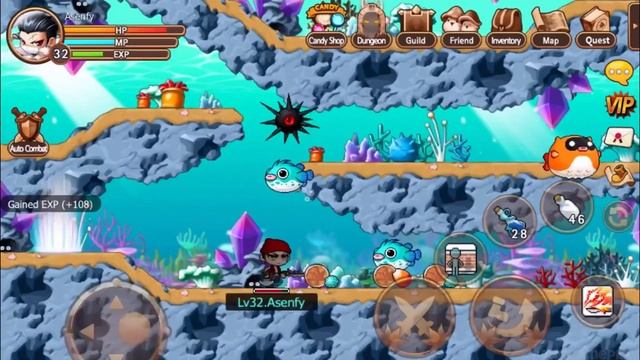 Pocket MapleStory - Gameplay Walkthrough Part 13 - Level 31-33 (iOS, Android) смотреть онлайн