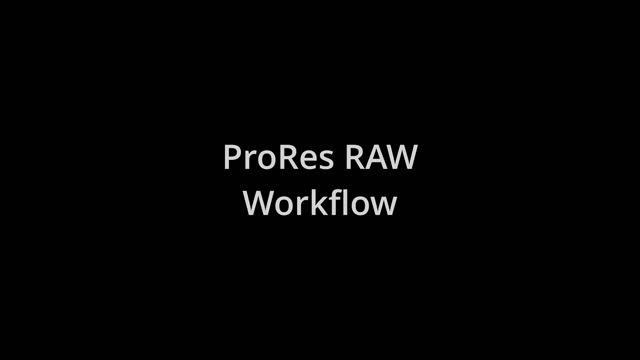 6K ProRes RAW Dynamic Range - Canon R6 MK II