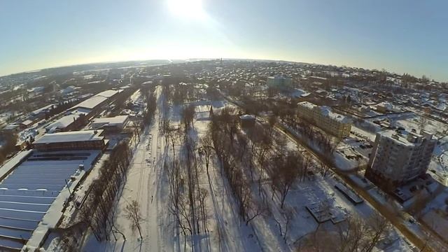Зимний FPV полет смотреть онлайн