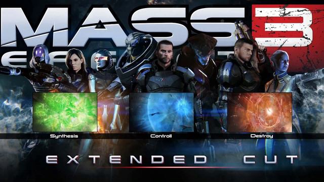 Mass Effect 3 - Merador Adept - Gameplay Endings Menu смотреть онлайн