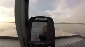 Lowrance X-4 Pro + судак 3.100