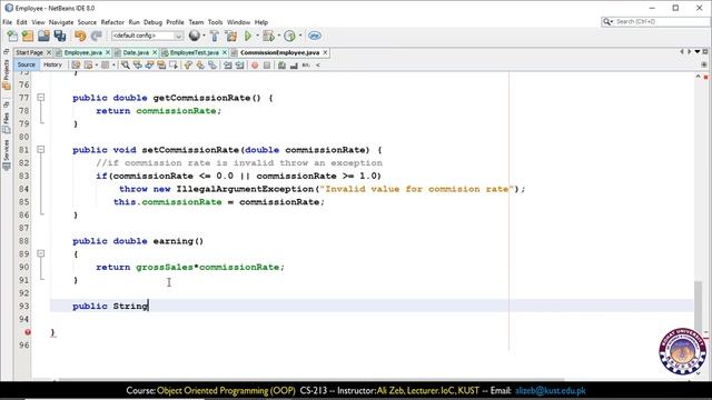 L12-V1- Object Oriented Programming - Inheritance in Java - Example смотреть онлайн