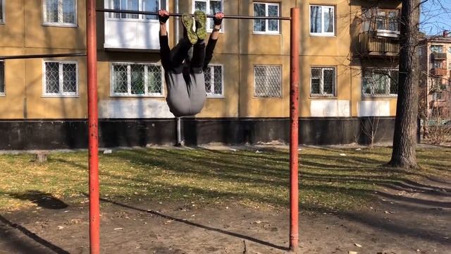 #11 Обучалка на турнике 2.0 | Склёпка - Спад Выпад | смотреть онлайн