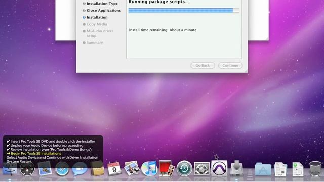 Pro Tools® SE Installation - Mac OS X - Troubleshooting смотреть онлайн