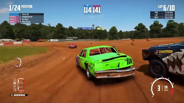 Wreckfest PS4 смотреть онлайн