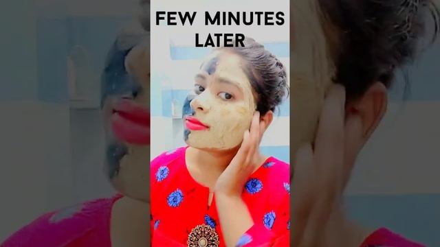 Charcoal face mask vs Clay | Clay mask vs Charcoal Mask | The BeeTeeful #shorts смотреть онлайн