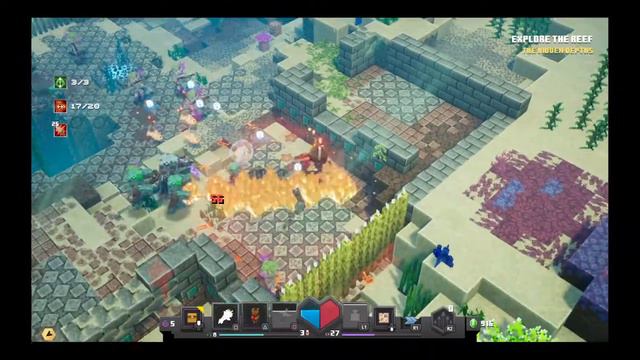 Minecraft Dungeons hidden depths | (part 1) смотреть онлайн