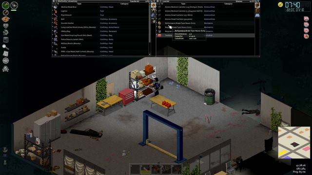 Project Zomboid | July 21, 2023 Gameplay | West Point Garage Base Setup (Part 2/2) смотреть онлайн