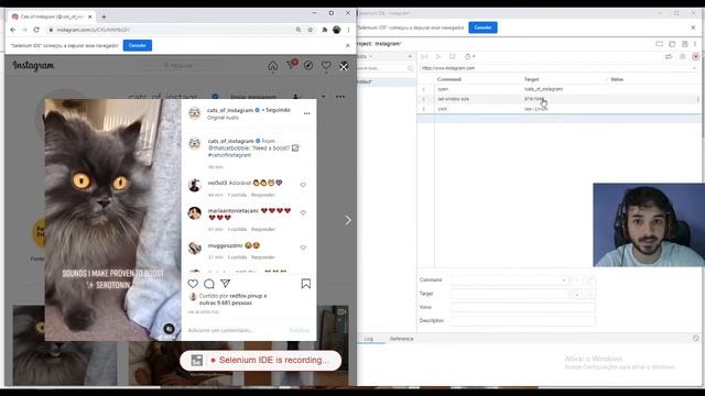 Criando um automação com SELENIUM IDE ?? смотреть онлайн