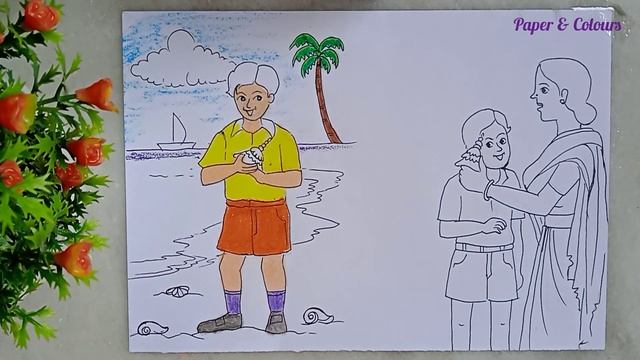 Sea song poem for class 3 english chapter 4 ll draw the picture of poem sea song ll смотреть онлайн