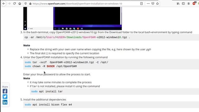 OpenFOAM Installation Guide 03 | Installation Guide for Windows 10 user смотреть онлайн