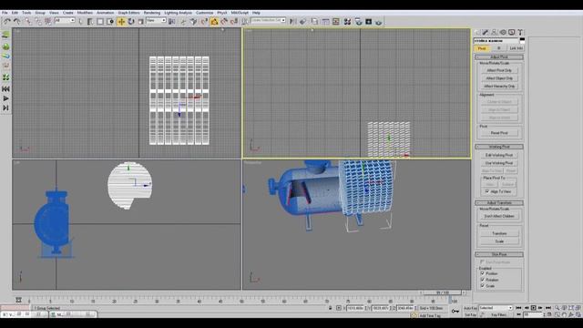 Промышленное оборудование в 3D смотреть онлайн