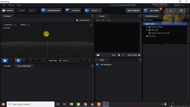 Export 3D Models From Blender To After Effects Element 3D In Tamil | Arun SV смотреть онлайн