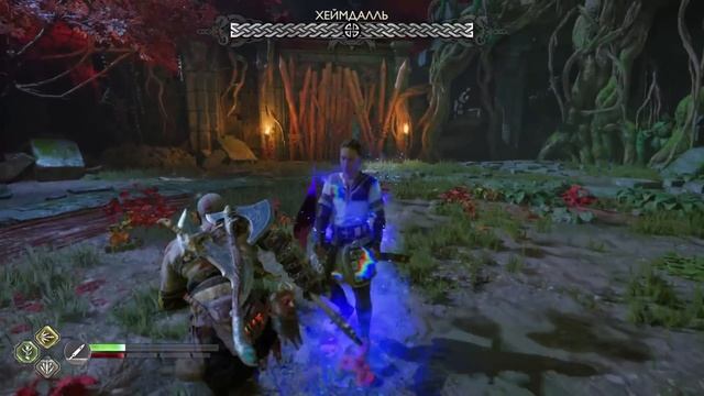 God of War Ragnarok - Кратос против Хеймдалля смотреть онлайн