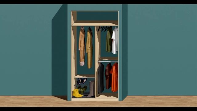 Конфигурация полок шкафа смотреть онлайн