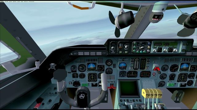FSX | An 124 | Ан 124 | UMKK - ULLI | GPS Full Flight