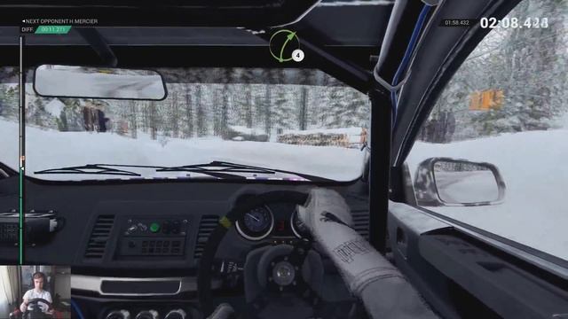 Dirt 4 Прохождение Карьеры Часть 10: Зимнее Ралли на Mitsubishi Evolution X - 2 часть смотреть онлайн