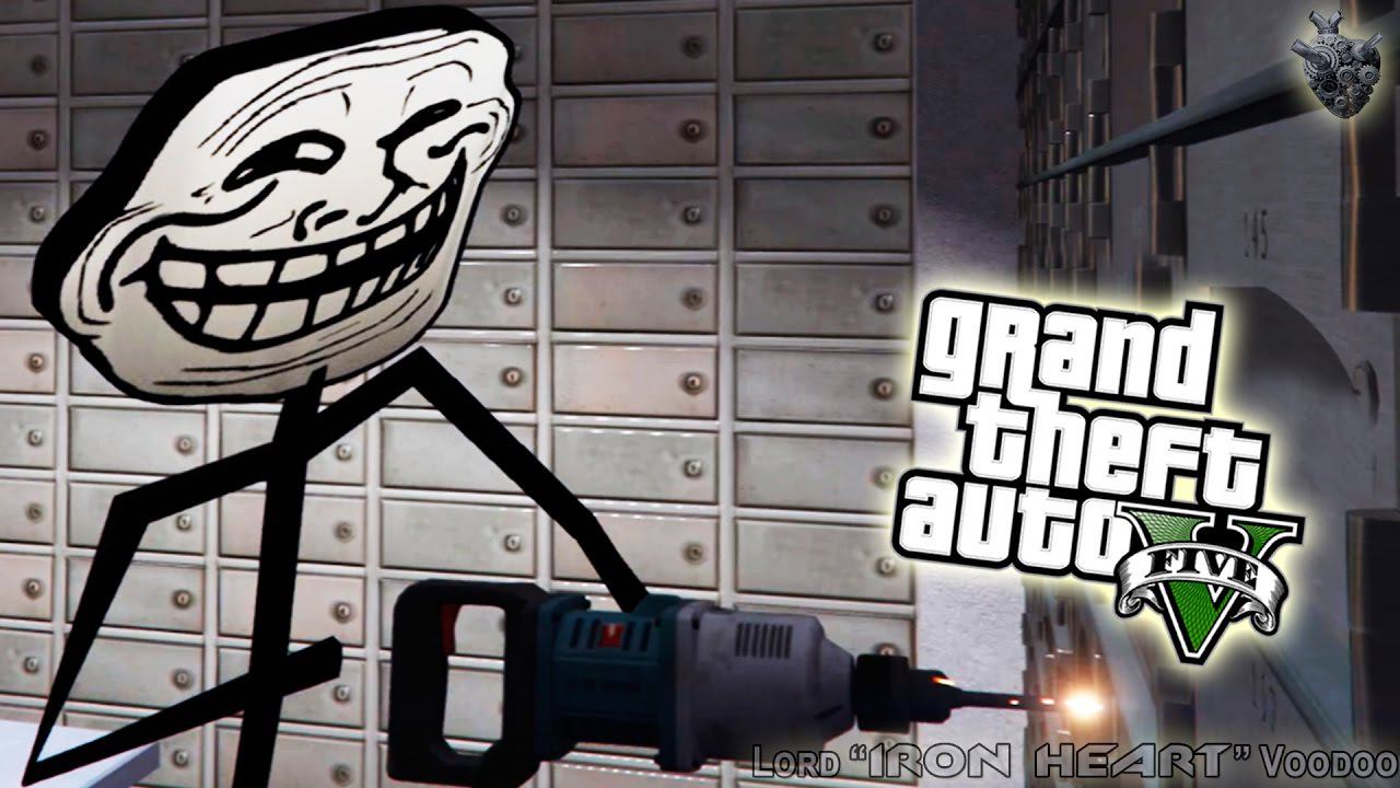 ГТА 5 МОДЫ! ТРОЛЛФЕЙС ГРАБИТ БАНКИ И МАГАЗИНЫ В GTA 5! ОБЗОР ЛУЧШИХ МОДОВ GTA V! GTA 5 MODS #136 смотреть онлайн