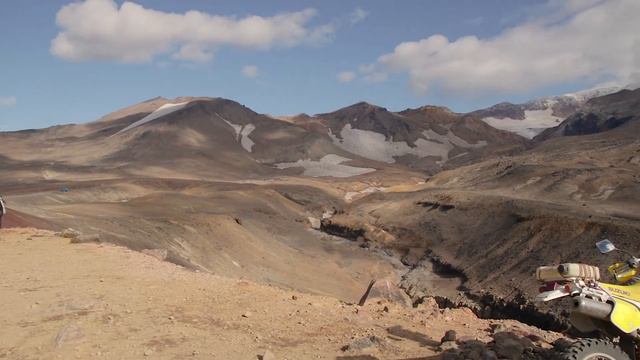 Поездка к Мутновскому вулкану. Каньон Опасный. Водопад. (Mutnovka MotoTrip)