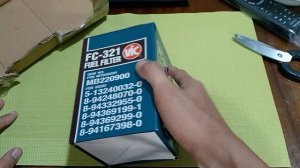 Vic FC-321 MB20900 Mitsubishi Adventure Diesel Fuel Filter - PHP 585 - Unboxing