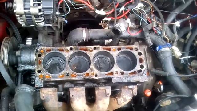 замена двигателя на опель астра часть 2 смотреть онлайн