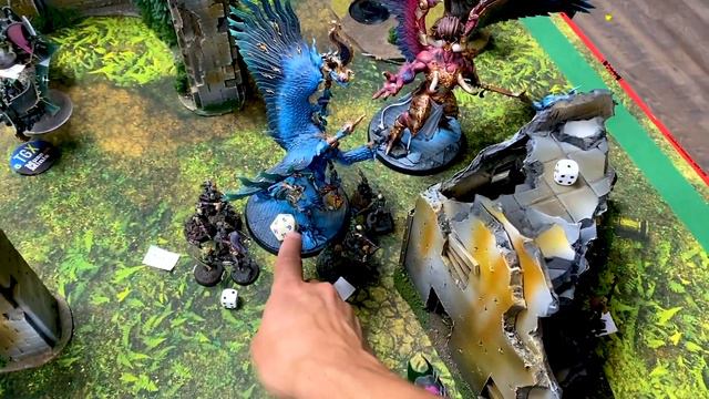 New 40k; Daemons vs Drukhari ; 9th Edition Warhammer 40000; Battle Report смотреть онлайн