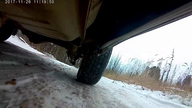 TOYOTA Estima Emina 4WD (вид) задний мост( возможность увидеть работу задней подвески) смотреть онлайн