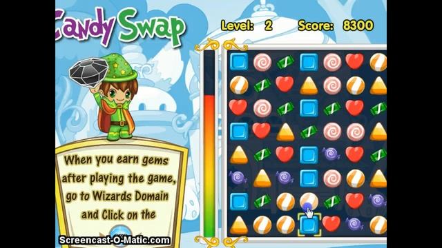 Fantage games : Candy swap смотреть онлайн