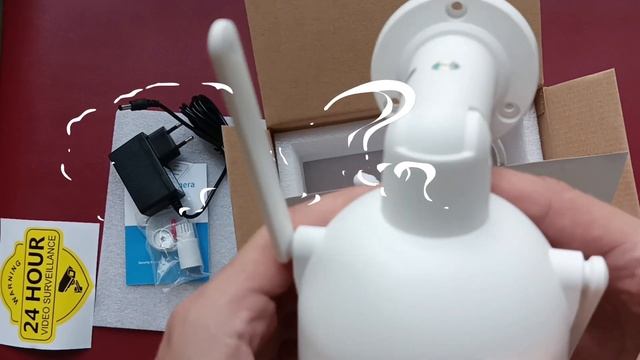 Беспроводная камера видеонаблюдения - Security Camera Techage PT825 смотреть онлайн