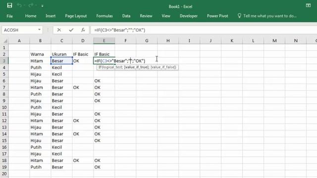 Basic: Rumus IF AND dan OR pada Excel смотреть онлайн