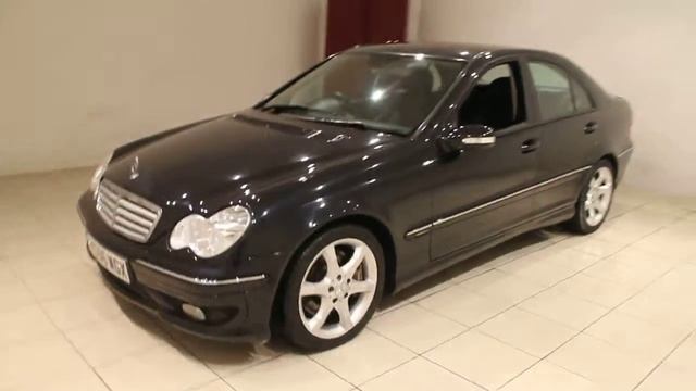 USED MERCEDES-BENZ C CLASS 1.8 C180 KOMPRESSOR SPORT EDITION 4DR смотреть онлайн
