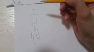 Показать ребенку 5-7 лет, как рисовать человека. Подготовка к школе.