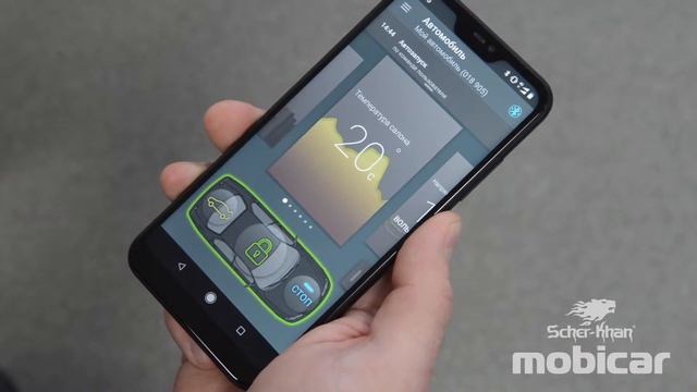 Сигнализация Scher-Khan Mobicar. (Шерхан Мобикар) Автозапуск со смартфона смотреть онлайн