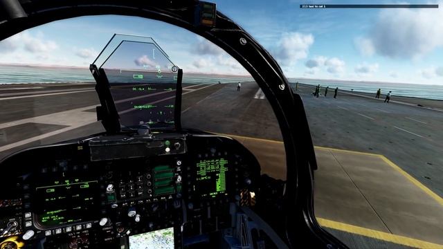 DCS: Super Carrier | F/A-18C Hornet Very First Look/Graphics and Visuals смотреть онлайн