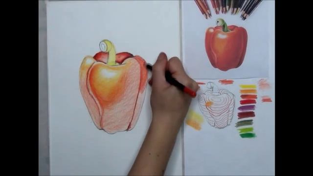 Мастер класс "Сладкий перчик" Цветные Карандаши. Елена Дробышева смотреть онлайн
