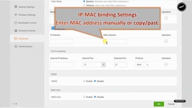 Tenda N301 / N300 Router IP Address Reservation (Give Permanent IP Address / IP-MAC Binding) смотреть онлайн